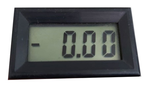 [THD-DC-GI-3A] Amperimetro LCD 3 1/2 DIG. 3 AMP DC VT: 5VDC