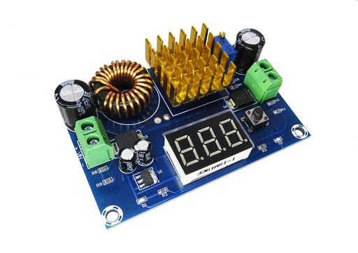 [XH-M411] Conversor DC-DC Boost (Elevador) XH-M411 de DC 3V-35V a DC 5V-45V Ajustable con Display LED Imax Pico: 5AMP