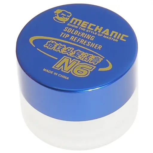 [N6] Refrescador Limpiador de Punta Cautin Pasta Limpieza de Oxido de Soldadura Mechanic