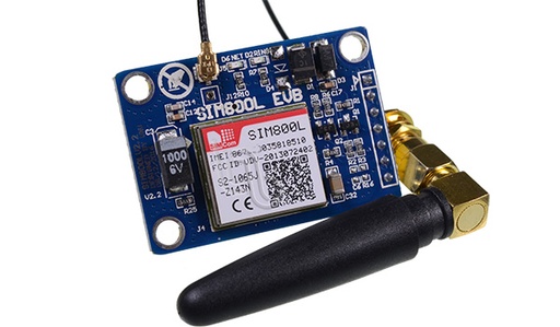[SIM800L-EVB] Modulo SIM800 GSM/GPRS 4 Bandas con Antena SIM800L EVB