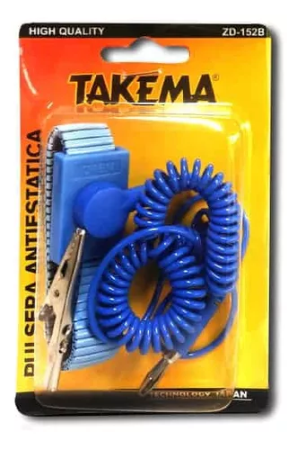[ZD-152B] Pulsera Antiestatica TAKEMA Metal