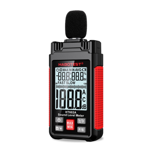 [HT602] Sonometro Digital, Medidor de Nivel de Ruido HABOTEST