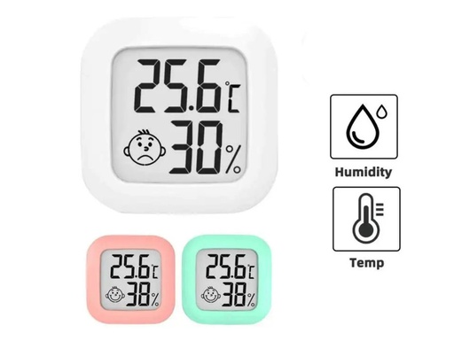 [THS5090] Termometro Higrometro Digital Ambiental, Medidor de Humedad y Temperatura -50°C a 70°C CX-0726