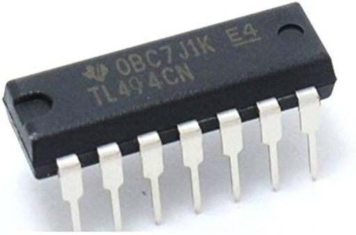 [TL494CN] Circuito de Control por Ancho de Pulso PWM Encapsulado DIP-16