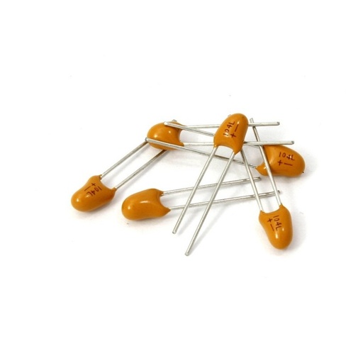 Condensador de Tantalio Radial para Circuitos Electrónicos