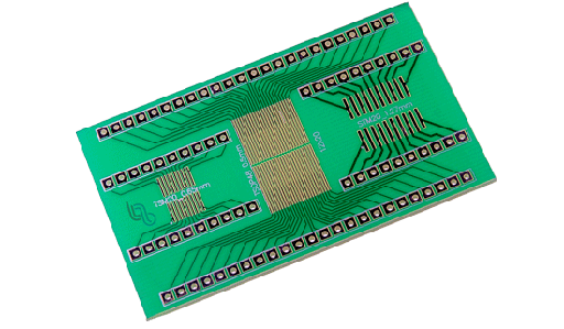 [PCB48-4068] PLACA IMPRESA TSSOP48 0.5/ SOP20 1.27 A DIP, ADAPT