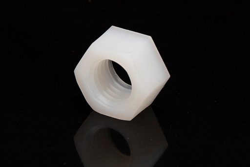 [M3HN] Tuerca Hexagonal de Nylon, Tuercas de Plástico Hexagonal M3