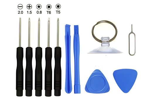 [11in1-AA] Destornilladores de Reparación y Kit de Herramientas Plásticas de Apertura de Pantalla de Teléfonos Móviles 11 en 1