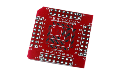 [PCB64-3636] PLACA IMPRESA TQFP32/44/48/64PIN A DIP, ADAPT