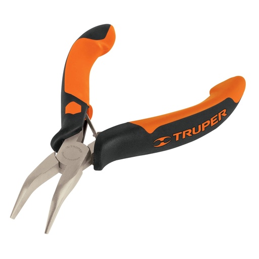 [PM-PC4] Mini Alicate de Punta Curva 5" Mango Comfort Grip, TRUPER 17365