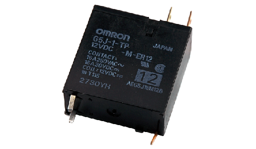 [G5J-1-TP] Rele de Uso General SPST-NO (Normalmente abierto) Bobina 12 VCC - Contacto 16A a 250VAC