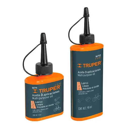 [A-31-30] Aceite Multiusos de 30 ml (1oz), TRUPER 16711