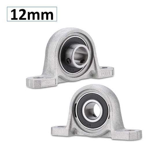[KP12] Soporte o Chumacera Rodamiento Lineal 12mm con Brida KP12