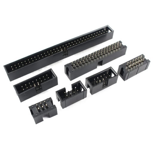 [DC3-14P             ] Header Macho Cubierto 2x7  2.54mm