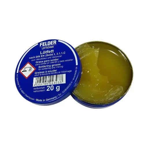 [PS-20L] Pasta P/Soldar 20 Gramos Lotfett Felder Pequeña