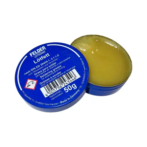 [PS-50L] Pasta P/Soldar 50 Gramos Lotfett Felder Grande