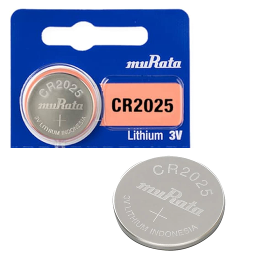 [CR2025-MUR] Bateria de Litio Boton 3V. CR2025 MURATA
