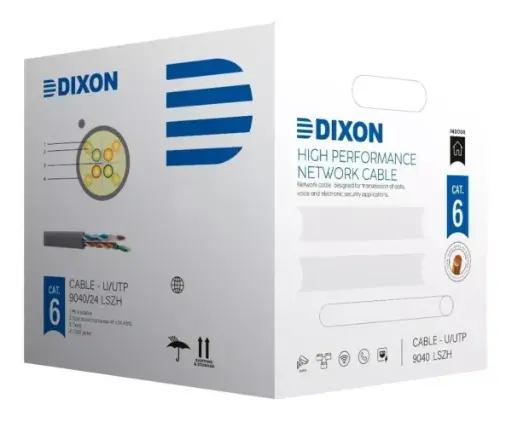 [9040] Dixon 9040 - Cable UTP Cat 6 - LSZH