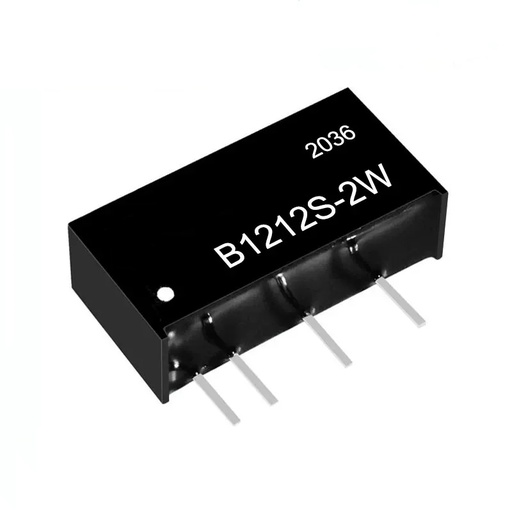 [B1212S-2W] Módulo de Alimentación Aislado 12V a 12V 2W Convertidor DC/DC 