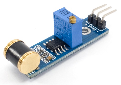 [801S] 801S Módulo 801S Sensor de Vibración, Altamente Sensible Detector de Vibración para Arduino