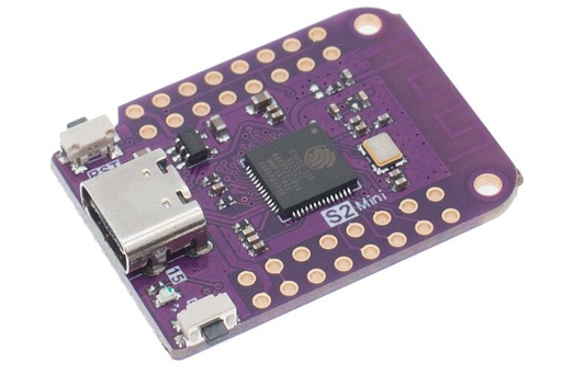 [ESP32 S2 Mini] ESP32 S2 Mini V1.0.0 4MB FLASH 2MB PSRAM Compatible con MicroPython y Arduino