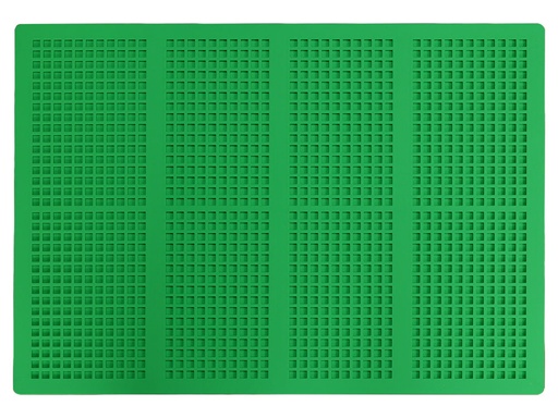 [MAT-6Verde] Base de Soldadura de Jebe Siliconado, Mesa de Trabajo con Aislamiento para Soldar de 50x35cm (Verde)