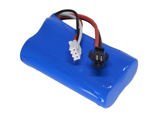 [BRC18650-7.4V] Pack de Bateria de Li-Ion 7.4V 3000mAH 18650 x2