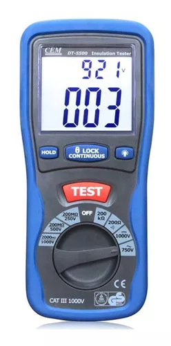 [DT-5500] Medidor de Aislamiento