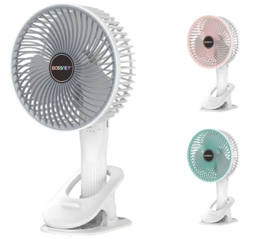 [BS-HS9727] Ventilador 4 Modos en 1, Recargable 3 Velocidades  