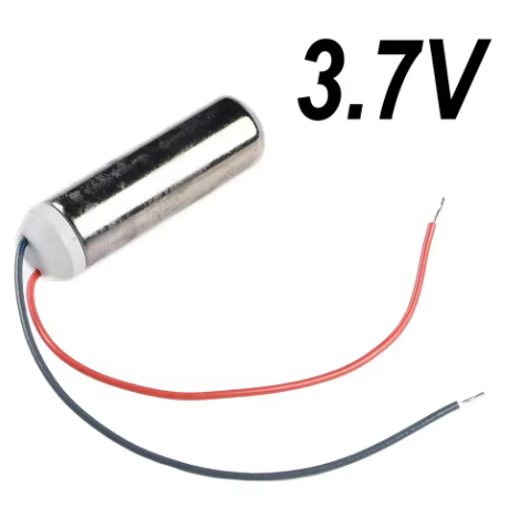 [M37V] Motor Vibrador 3,7 V 5V Miniatura con Cable 18000RPM 7x25mm 