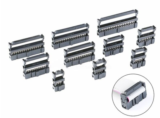 [FC-16P              ] Conector IDC 16 Pines Negro 2.54mm