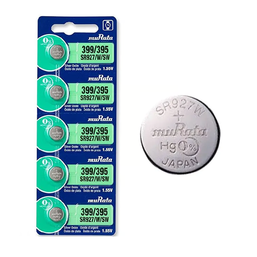 [P-399/395] Pila Murata 399/395 /  SR927/W/SW 1.55v Boton