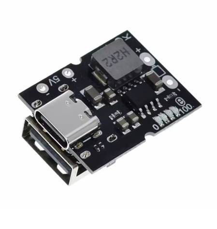 [USB-CC] Módulo Integrado de Carga y Descarga de Alta Precisión, Entrada Tipo C, 5V, 2A 