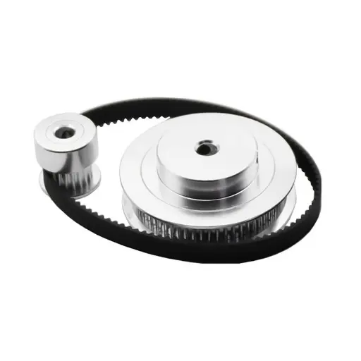 [GT2-KIT1] Set Correa GT2 610mm x 10mm + Polea 20T5 + Polea 60T5