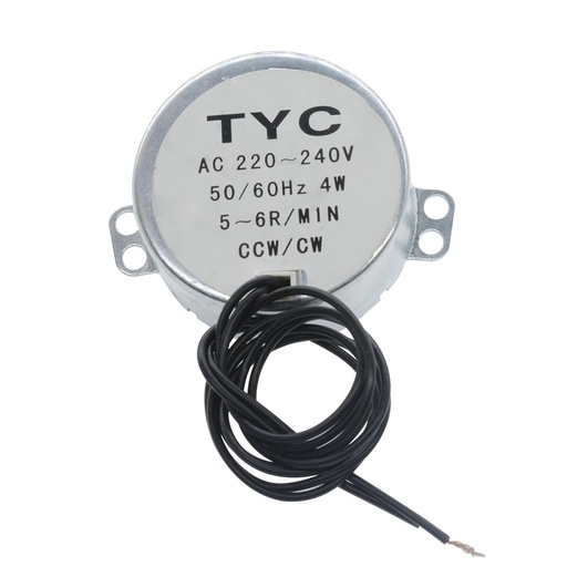 [MOT-4/5-P] Micromotor 4/5 RPM 220V Eje Plastico 
