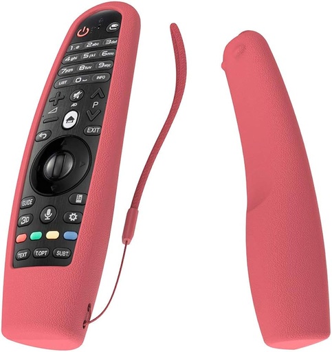 [FS-001-R] Funda de Silicona para LG Magic Rojo