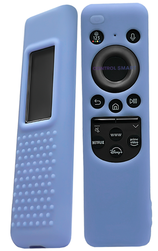 [FS-004-C] Funda de Silicona Semi Cubierto P Samsung Solar 2023 Celeste