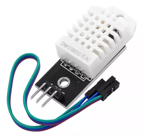 [DHT22 E] DHT22 E Sensor Digital de Humedad y Temperatura, AM2302 + PCB con Cable 