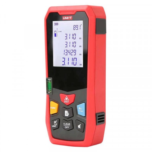 [LM100] Telemetro Digital de 100mt con Laser y Nivel UNI-T  -F