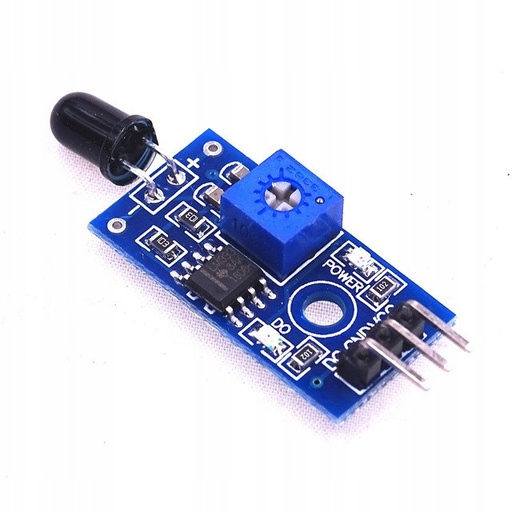 [HW-072] HW-072 Modulo de Sensor de Flama / Llama por Infrarrojo, Módulo de Detección de Fuego 
