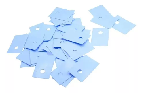 [MICA-TO220-SIL] Mica para Transistor TO220 Silicona 13x18mm 