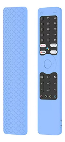 [FS-010-C] Funda de Silicona Control XIAOMI TV Celeste