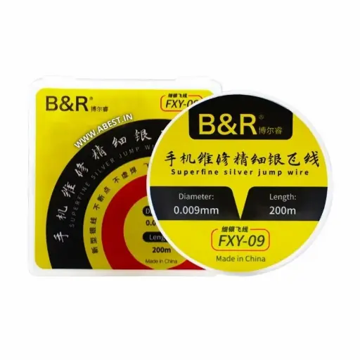 [FXY-09] Hilo Jumper, ultra fino para Puentes 0.009mm / 200mt