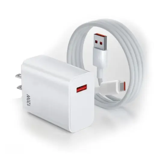 [TCC0554] Cargador ROMAX 120W 6.2A Super Carga Rapida Inc. Cable C 