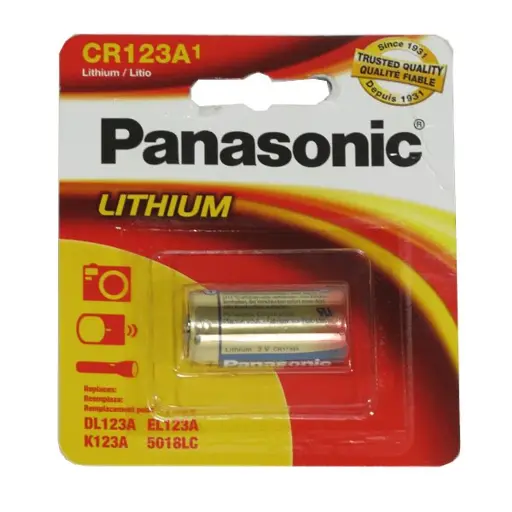 [CR123A] Pila De Litio 3V Panasonic CR123A