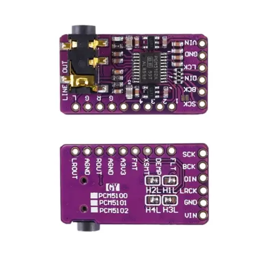 [PCM5102] PCM5102 Modulo de Decodificación DAC de Audio Digital I2S PCM5102