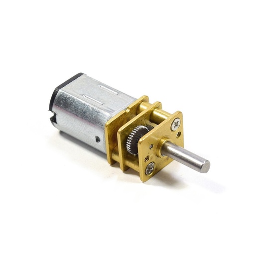 [N20-200RPM] Micromotor con Reductor N20 para Robotica 6 VDC 200 RPM 