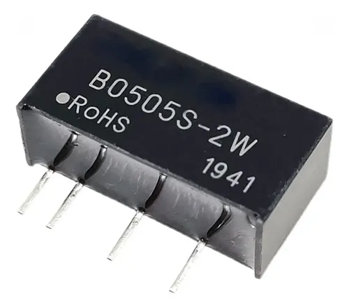 [B0505S-2W] Módulo de Alimentación Aislado 5V a 5V 2W Convertidor DC/DC   