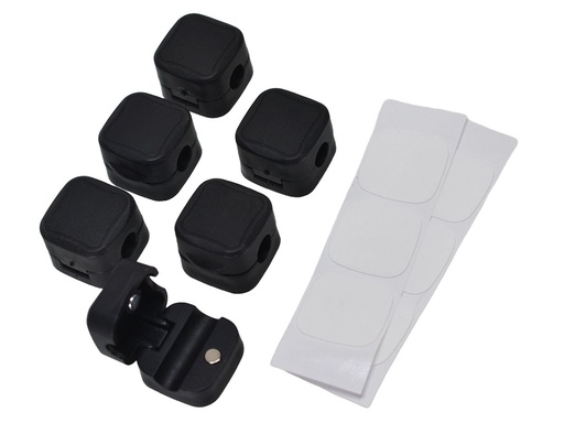 [BSC6] Organizador Magnetico 6 Clips Sujetador para Cable