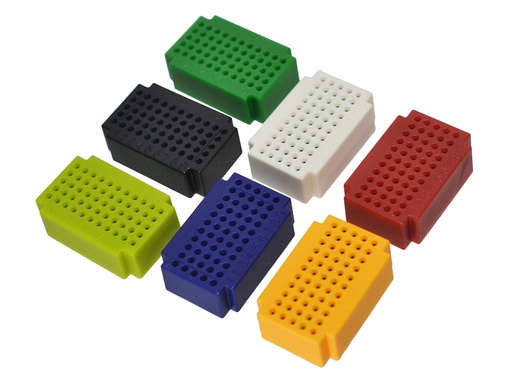 [ZY-55] Protoboard Miniatura de 55 Puntos. Micro Breadboard de 30x20mm